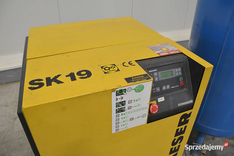 5682 KOMPRESOR ŚRUBOWY KAESER SK19 Z BUTLĄ Biertowice