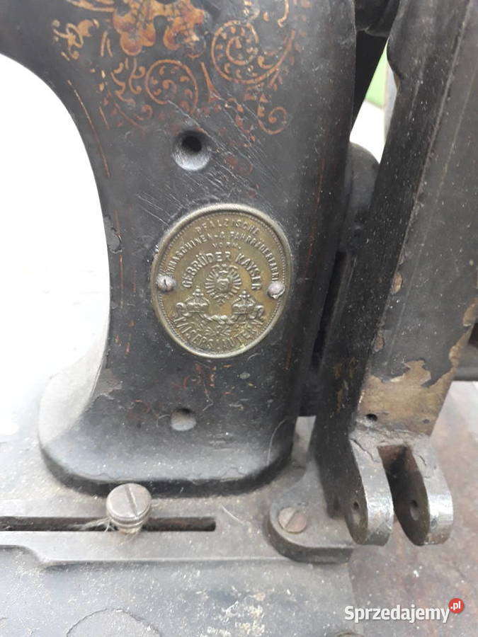 Maszyna do szycia Gebruder Kayser Warszawa