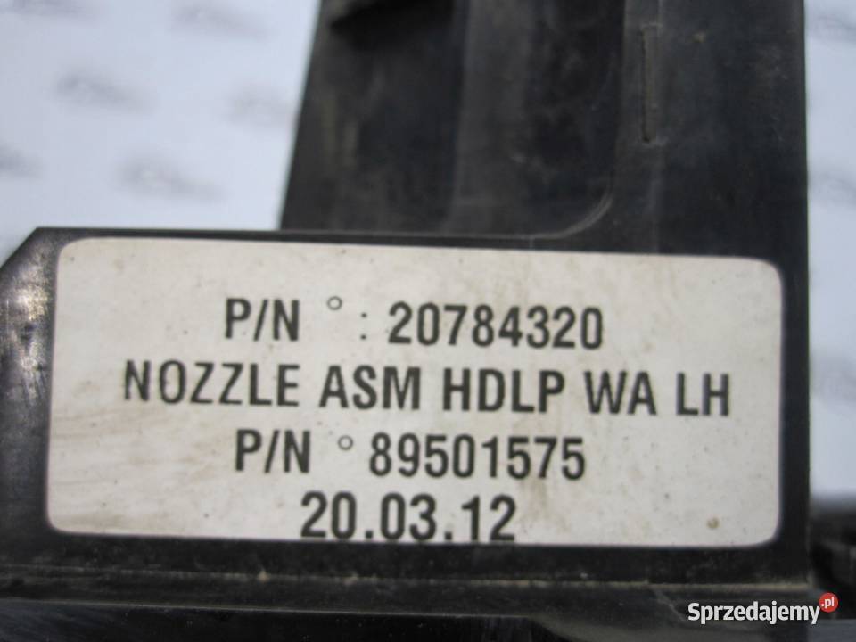 OPEL ANTARA LIFT 12r spryskiwacz lampy lewy
