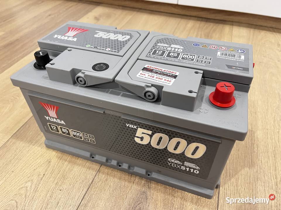 AKUMULATOR ROZRUCHOWY 12V YUASA 85AH Wrocław