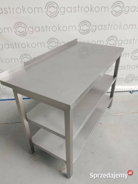 Stół z 2 półkami 120x60x85 Wrocław