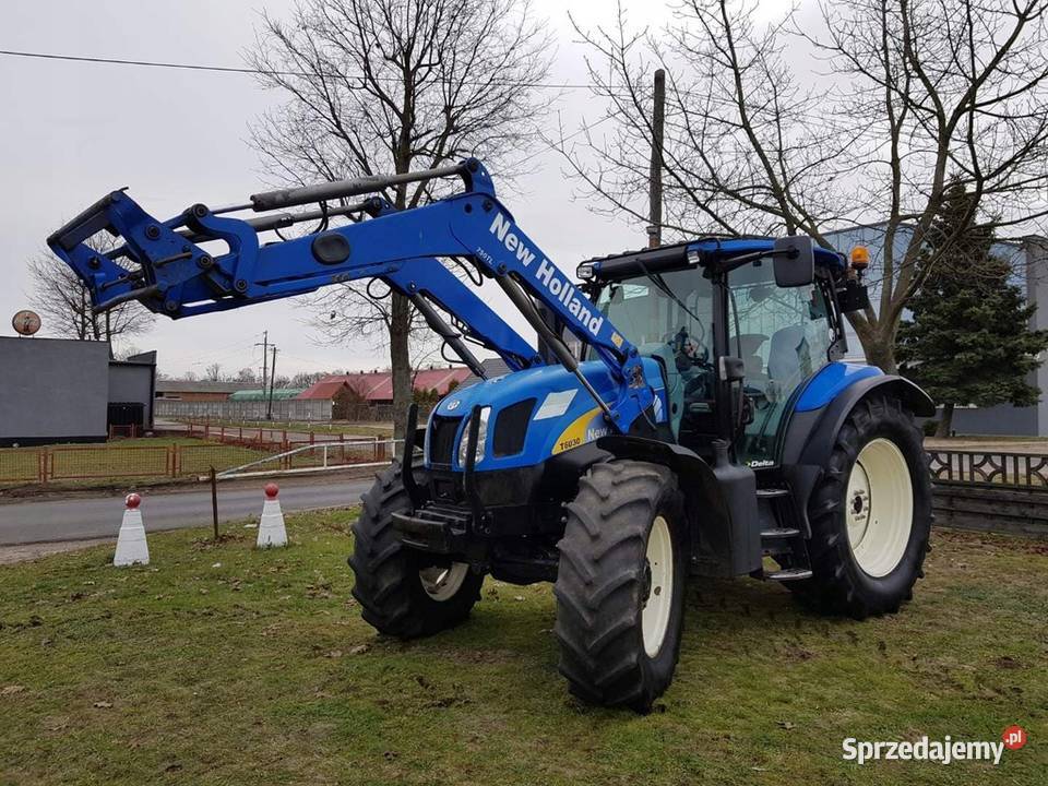 Ciągnik z turem Holland T6030 Ciągniki Linia