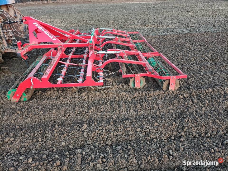 Agregat uprawowy Agro Masz 42m składany Działoszyce