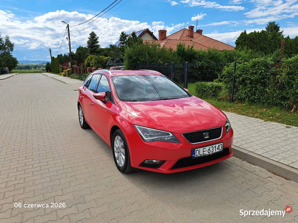 Seat Leon 16 tdi salon full led tempomat Leon dolnośląskie Legnica sprzedam