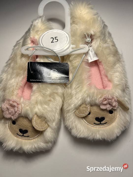 Kapcie rozmiar 24 dziewczynka Murowana Goślina