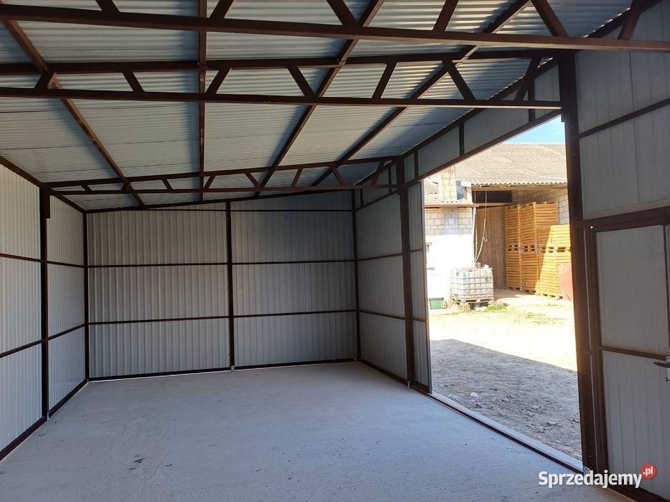 Garaż Blaszany MAGAZYN GOSPODARCZY Wiata Hala