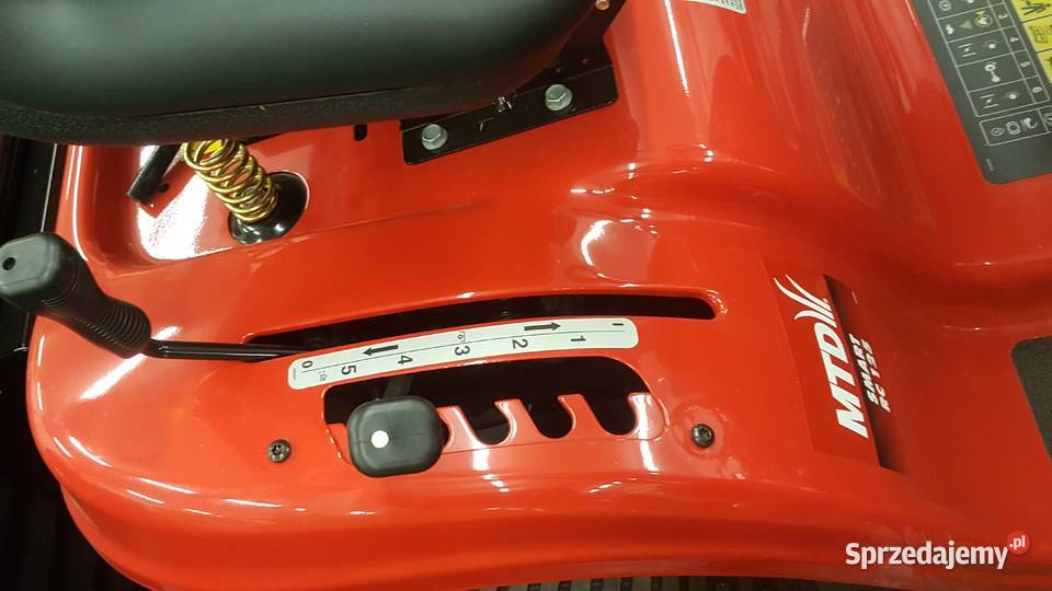 Traktor ogrodowy SMART RC125 z pługiem śnieżnym Kobiele Wielkie