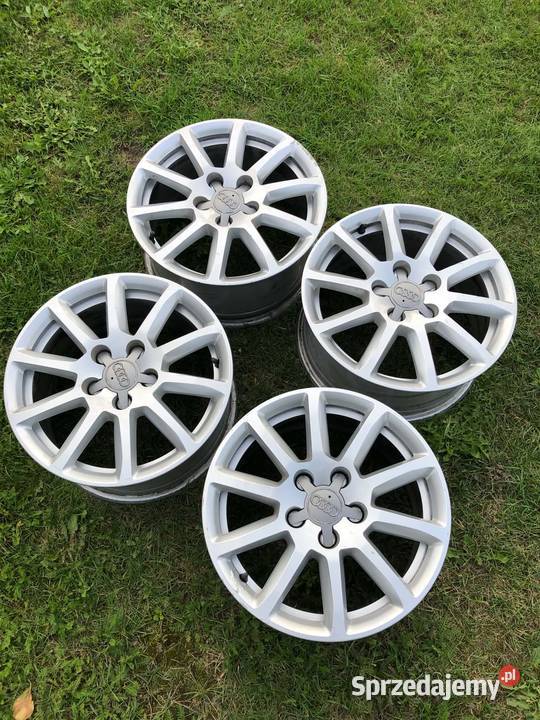 Alufelgi Audi 5x112 16 vw mercedes Średnica 16" Samochodowe Dobra