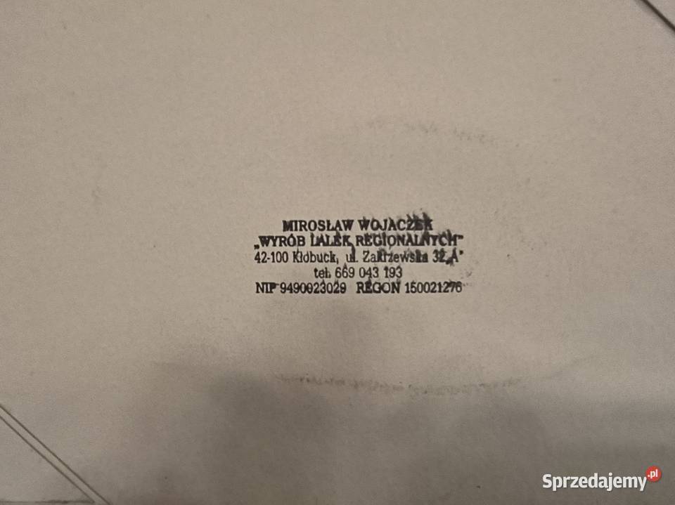 Lajkonik lalka sprzedam Konin sprzedam