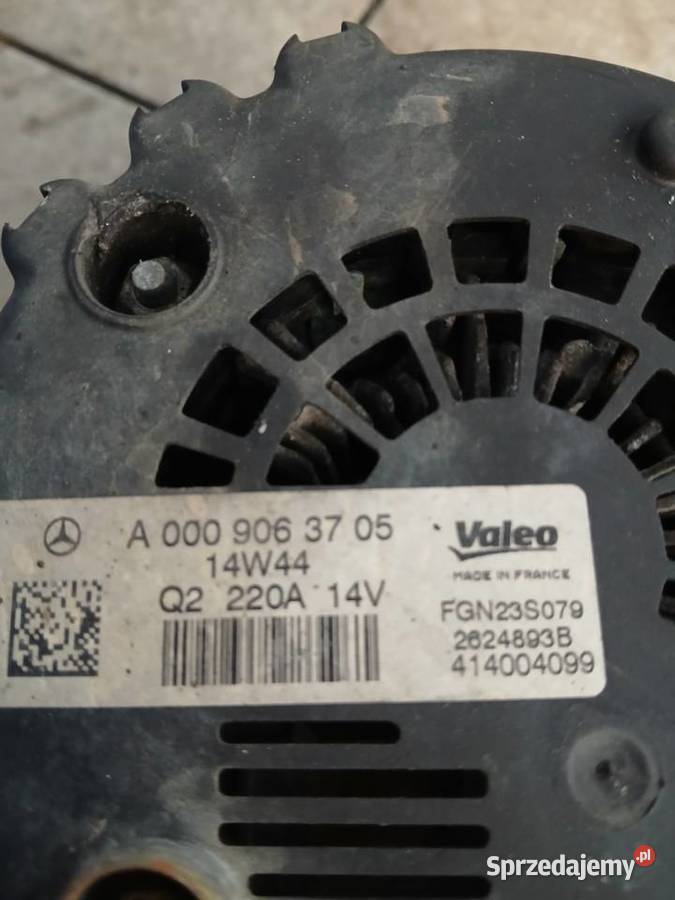 Alternator do silnika om651 osobowe Łęczna sprzedam