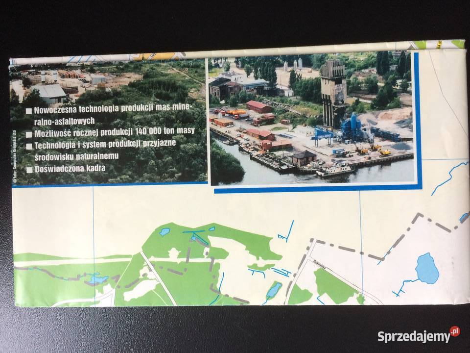 206 Plan Szczecina Z Lewobrzeżem Szczecin