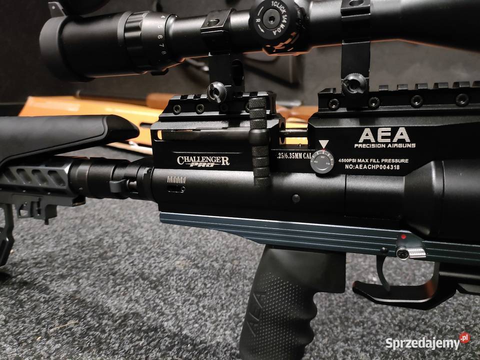 Wiatrówka PCP AEA CHALLENGER PRO3 635mm Luneta Częstochowa sprzedam