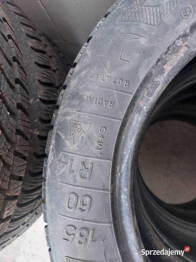 Opony MS 14 komplet 4 sztuk 14cale Samochodowe Włodawa