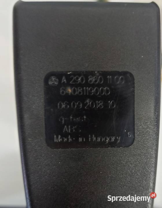 ZAPINKA PASA LEWY TYŁ MERCEDES W213 A2908601100 dolnośląskie
