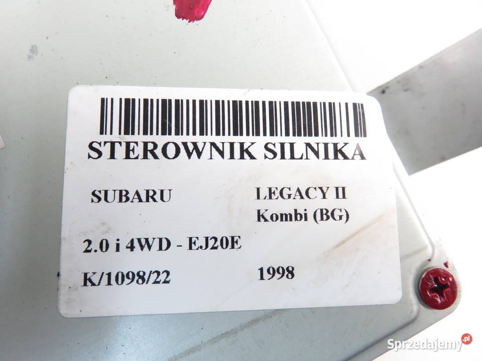 STEROWNIK SUBARU LEGACY II 20 i 22644AA080