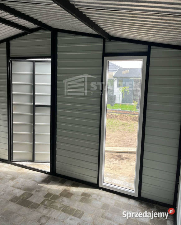 Schowek Domek Ogrodowy 4x25m Wiata 1x25m Okno Września