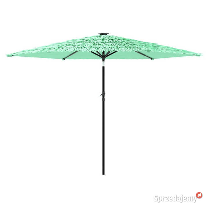 Parasol ogrodowy na stalowym słupku zielony Warszawa sprzedam