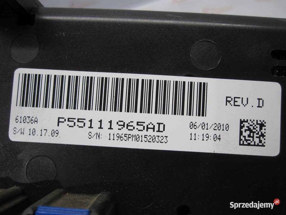 JEEP PATRIOT 10r panel klimatyzacji P55111963AD Kielce sprzedam