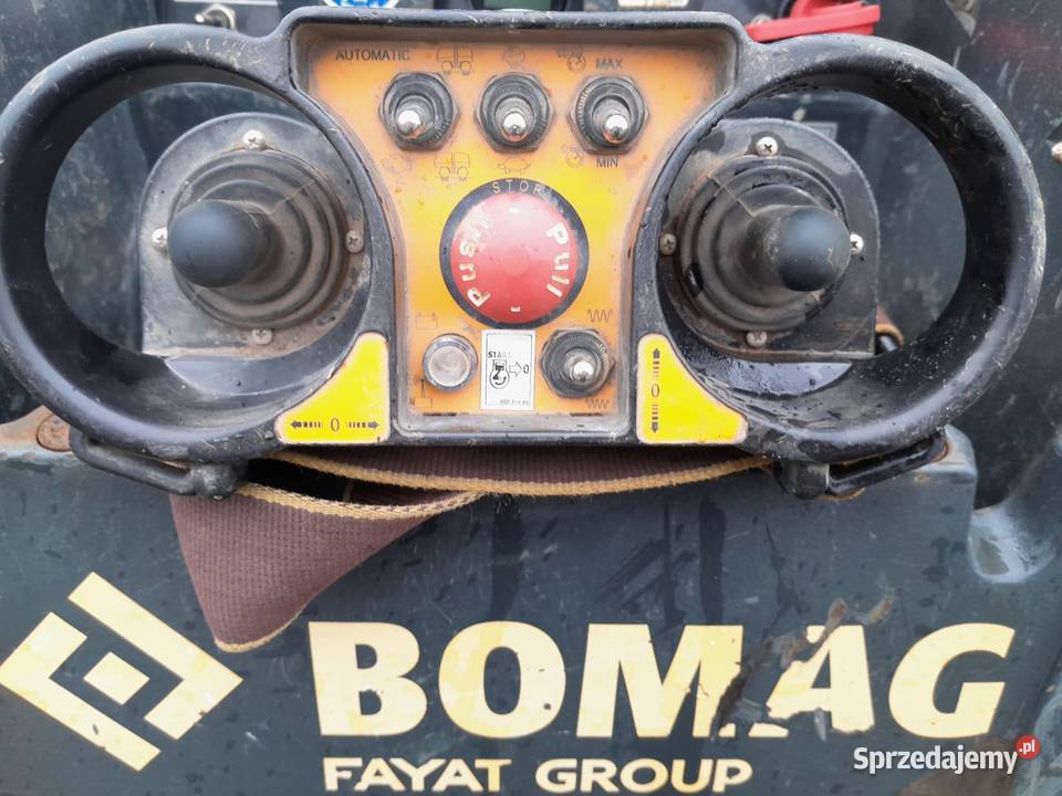 Walec wibracyjny Bomag BMP8500 2018r 455mtg nie Maków Podhalański