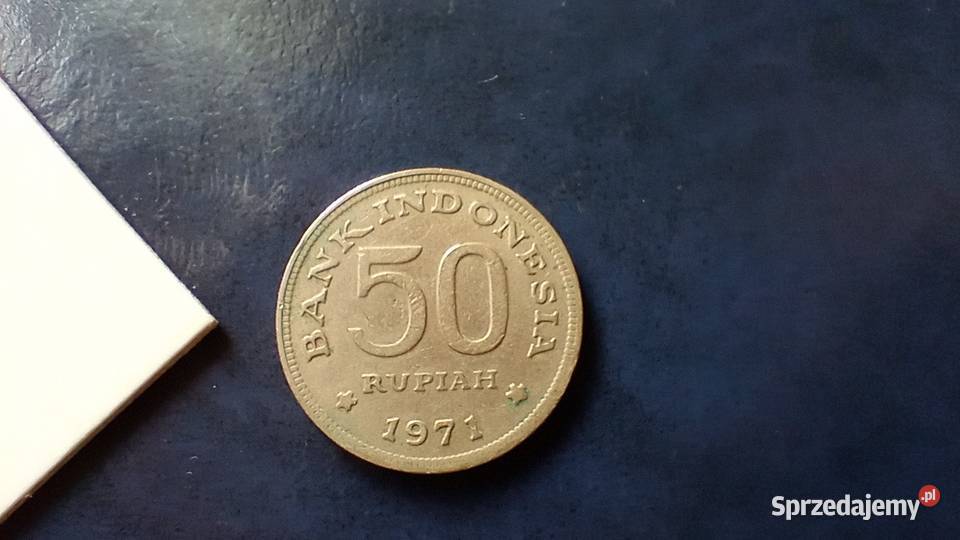 Stare monety 50 rupii 1971 Indonezja Lesko sprzedam