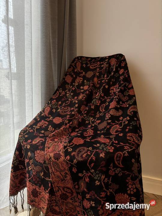 Elegant Paisley Shawl Elegancki Szal w Paisley śląskie