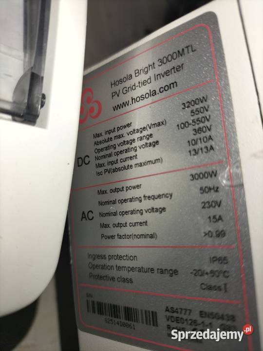 Inwerter 3kw sprawny sprzedam
