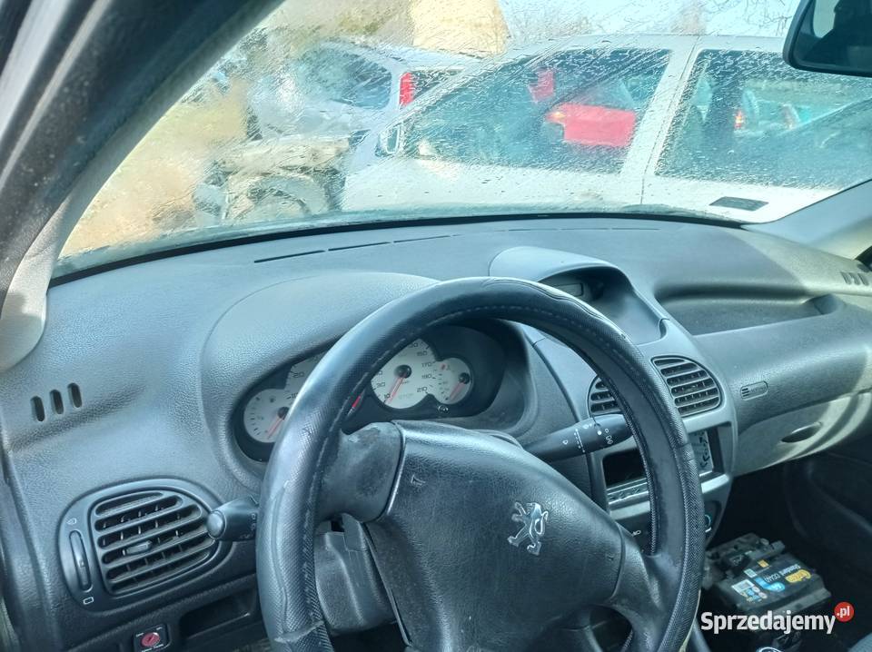 Peugeot 206 SW 11 44 kW 2003 r dawca części wielkopolskie Szklarka Myślniewska