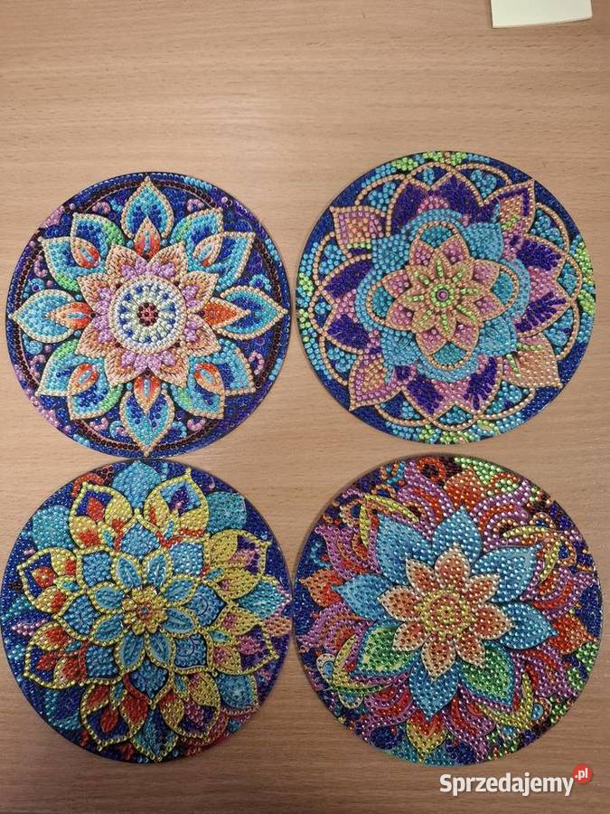 Podstawki pod garnki wyklejane diamencikami Warszawa