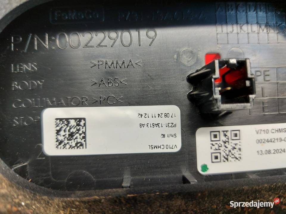 Transit Custom II 2024 lampa światło stop stopu osobowe dolnośląskie