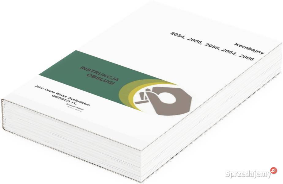 John Deere JD 2064 2264 Instrukcja katalog Szamotuły