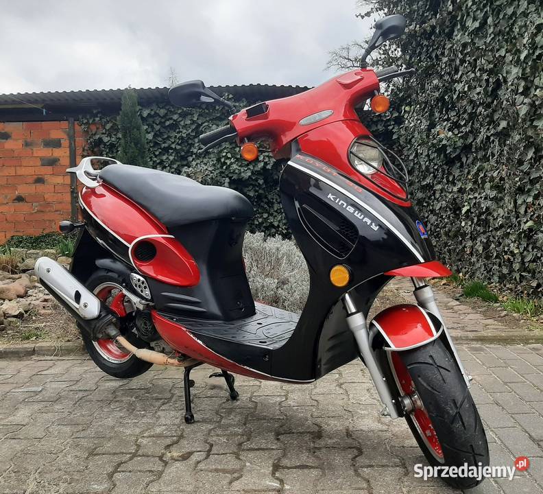 Zadbany skuter Kingway Koyot 50 4t 2007r 9541 Tuczno