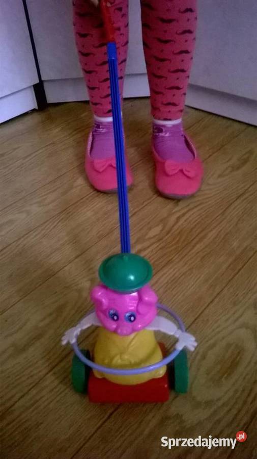 zabawka tzw pchacz KLAUN ŚWINKA Gliwice