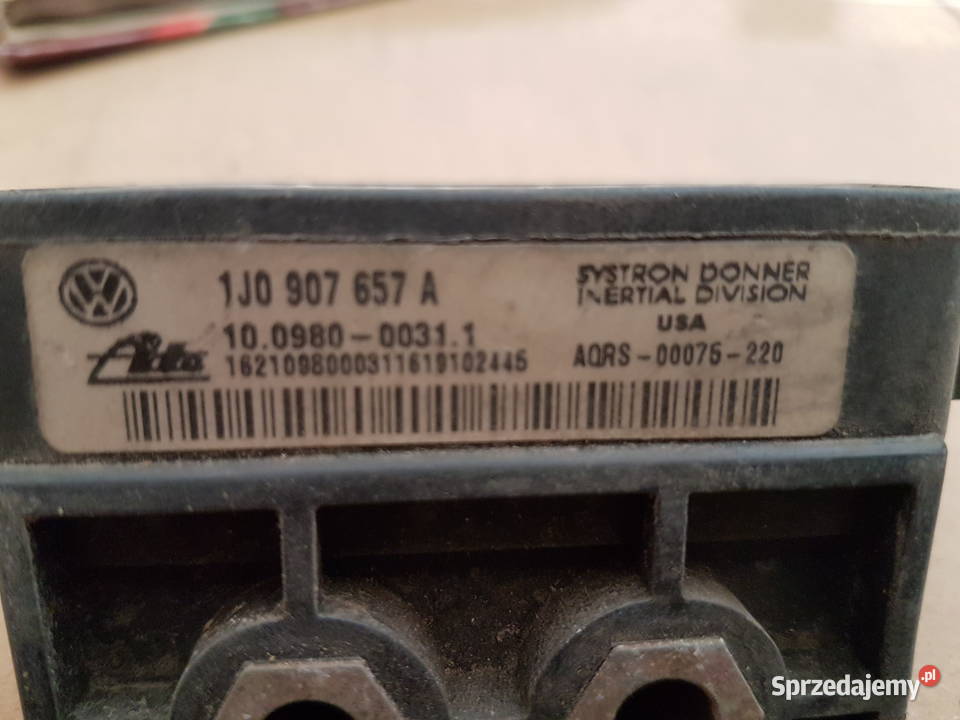 VW GOLF SHARAN BORA MODUL ESP 1J0907657A Układ elektryczny Turek