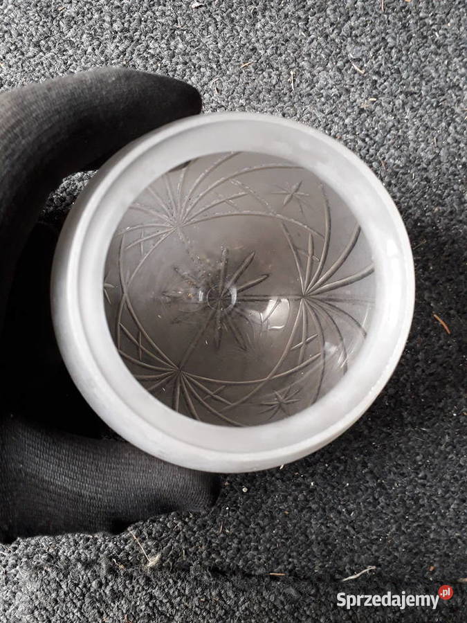 Klosz art deco kryształowy Antyki, Sztuka, Kolekcje Warszawa