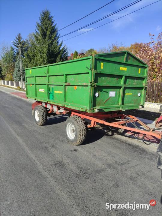 Przyczepa Autosan D46 wywrotka zarejestrowana nieuszkodzony