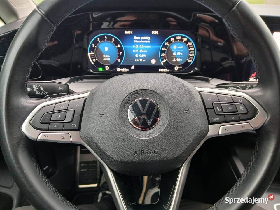 VW Golf 8 HB eTSI 150 MildHybryd wspomaganie kierownicy Wrocław sprzedam