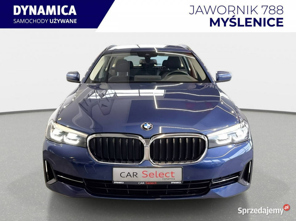 BMW 520 VAT 23 d Touring mHEV 190 automat 2021 r elektrochrom. lusterko wst. Myślenice