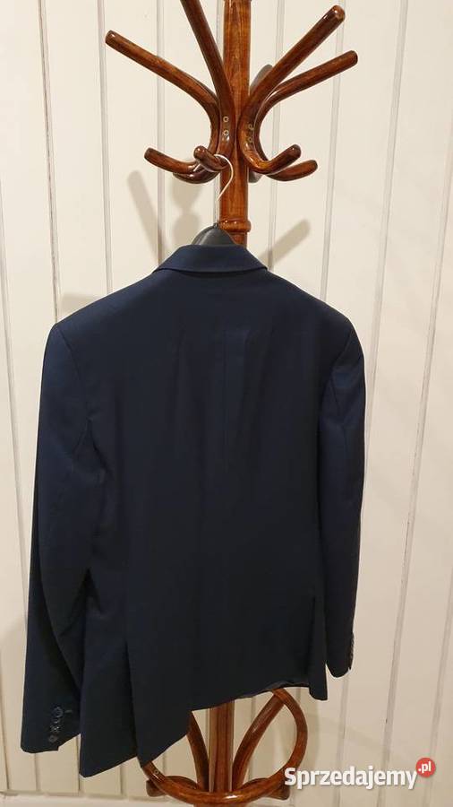 Garnitur granatowy 17646 Rozmiar XL Odzież wyjściowa łódzkie Łódź