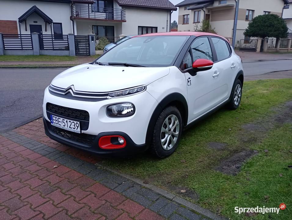 Citroen C3 2018r 70 przebieg manualna Szczerców