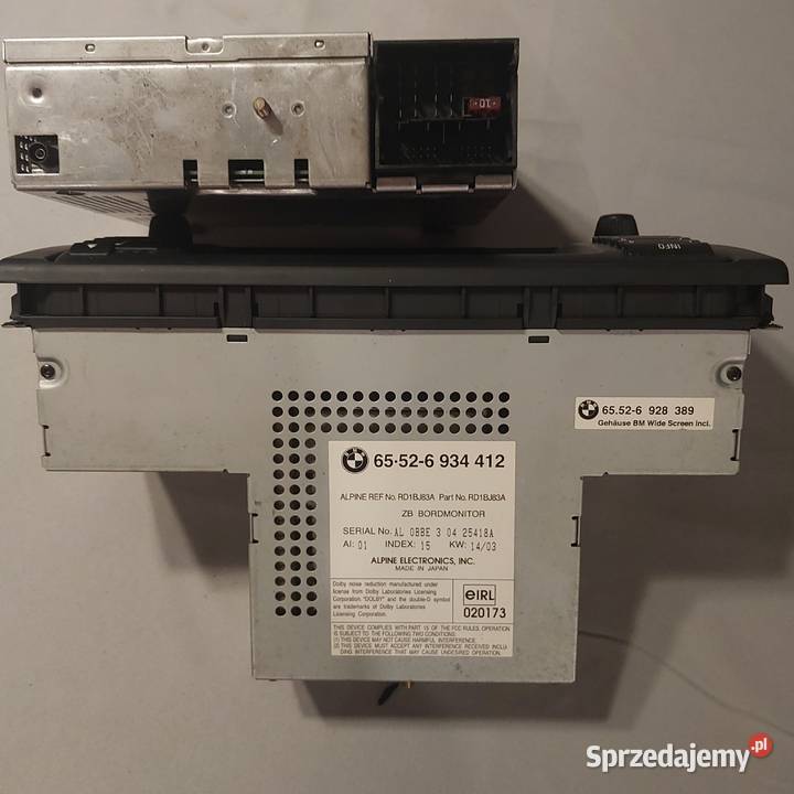 BMW x5 e39 radio wyświetlacz Bełchatów sprzedam