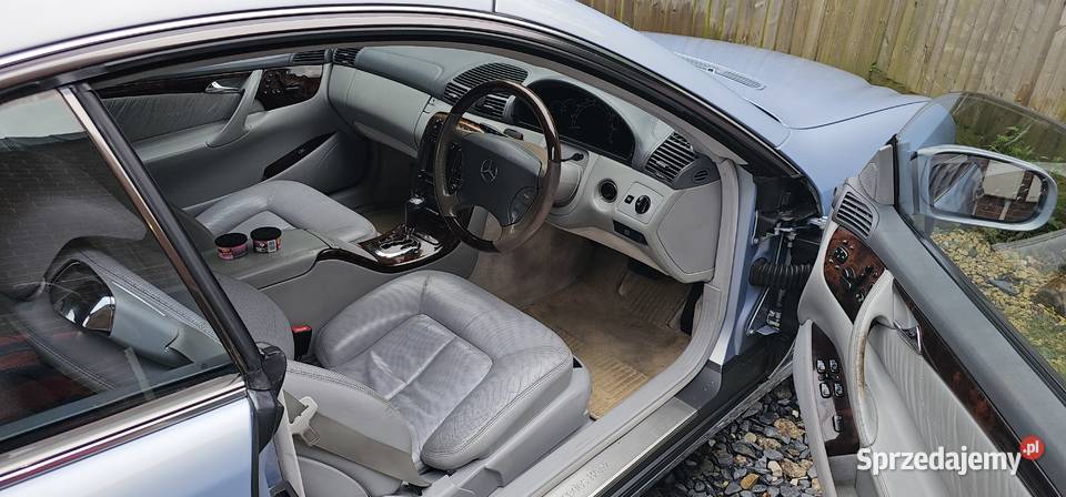 Mercedes CL500 w215 LPG Anglik niebieski Stalowa Wola