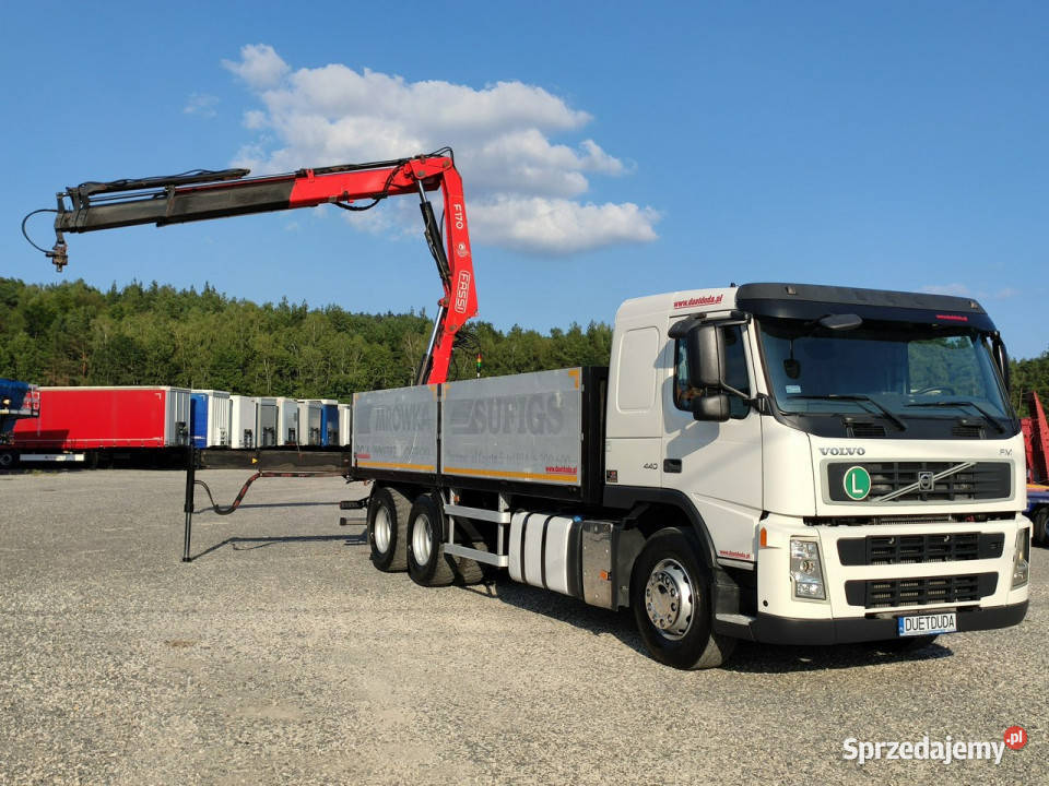 Volvo FM 440 6x4 HDS FASSI F170 Składany w Samochody ciężarowe Widełki
