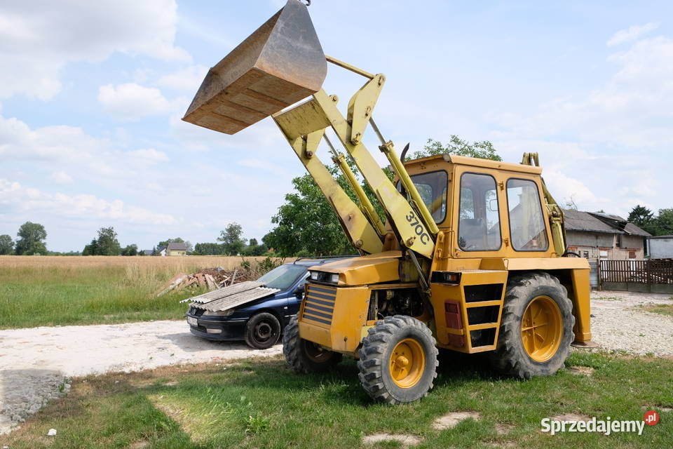 Koparkoładowarka hymac 370c 1990r Rok produkcji 1989 Abramów