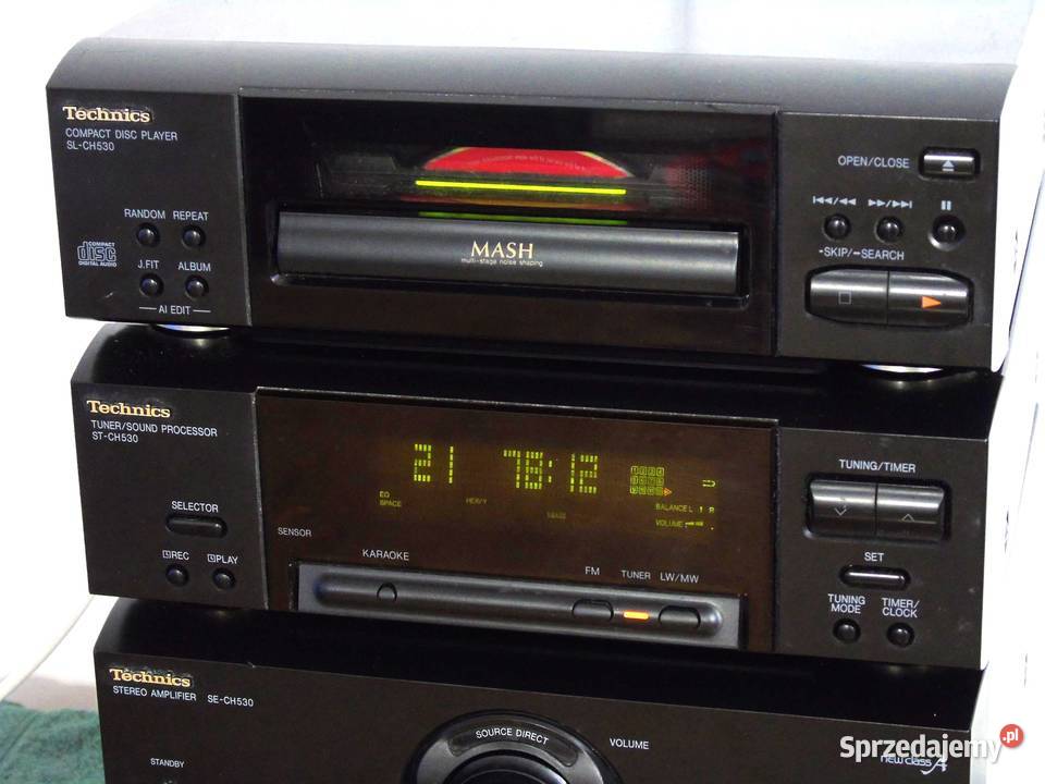 Wieża Technics SE CH50 sprawna ładna i mocna