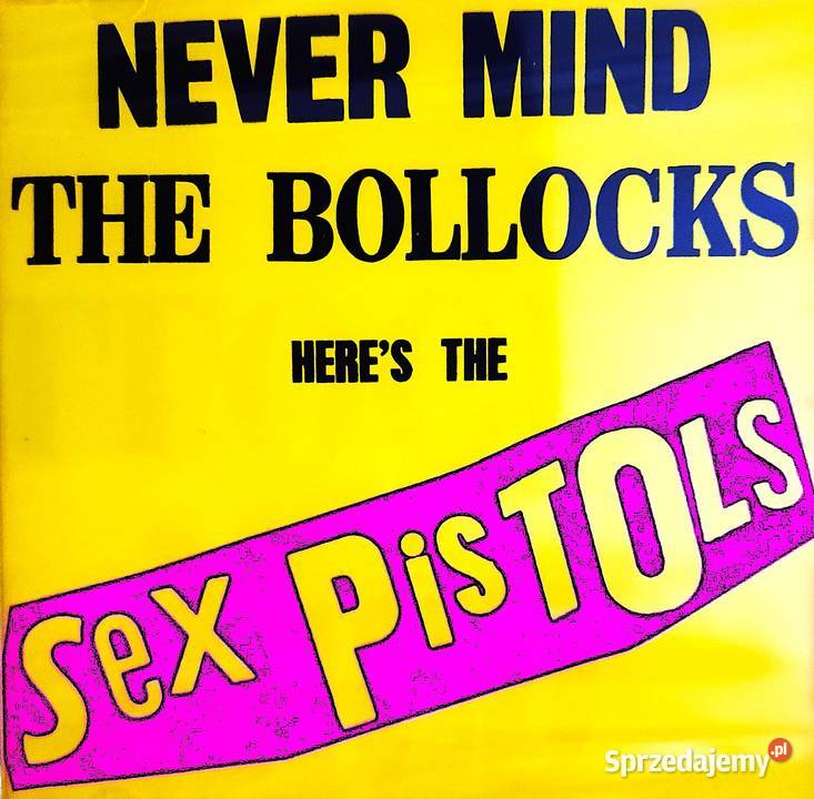 Kultowy Album CD Zespołu SEX PISTOLS Never Mind rock wielkopolskie Poznań