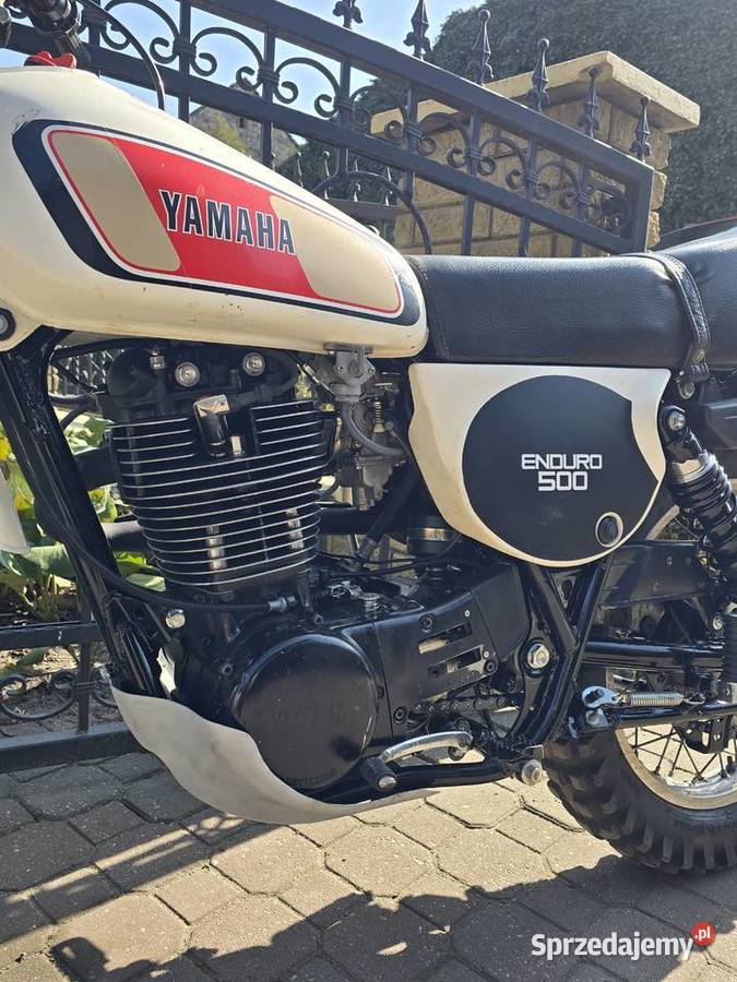 Yamaha XT500 klasyk enduro 500cm3