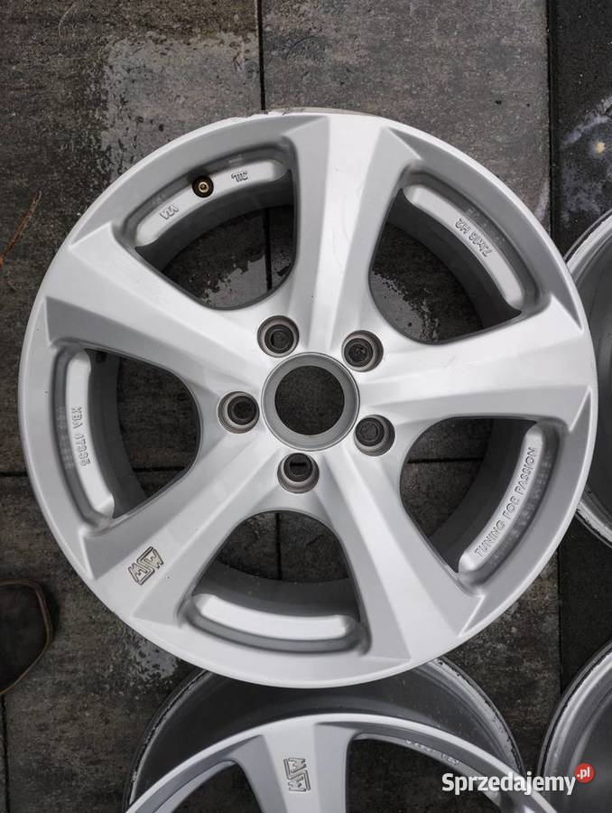 Alufelgi MSW super stan 4 7Jx16 Komplet Toruń