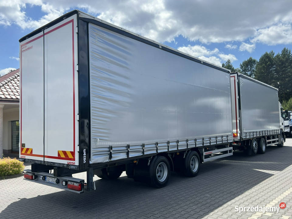 Scania R410 bez EGR Zabudowy Wecon 120m Dach centralny zamek świętokrzyskie Widełki