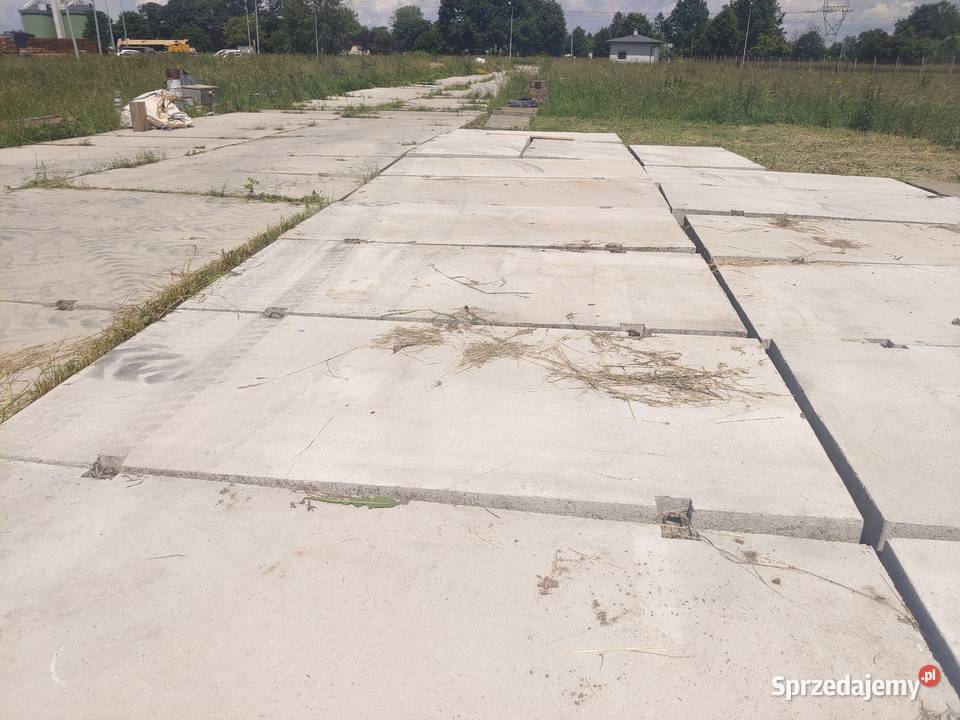 Płyty drogowe betonowe 300x150x15 używane małopolskie Tarnów