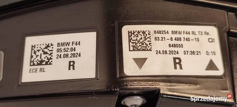 BMW F44 218I Lampa prawy tył 8498740 osobowe dolnośląskie